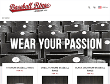 Tablet Screenshot of baseballrings.com